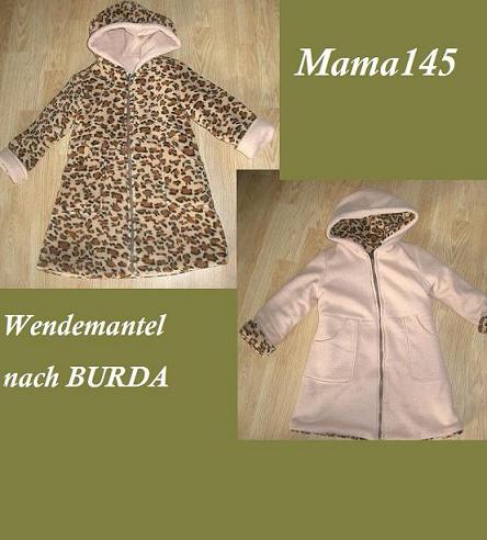 Wendemantel nach BURDA