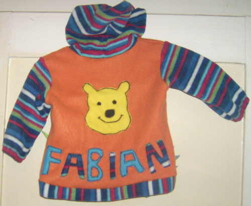 Und hier nochmal die Jacke von hinten.
