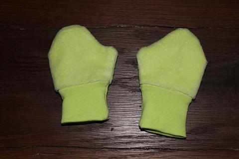 Babyhandschuhe warm up