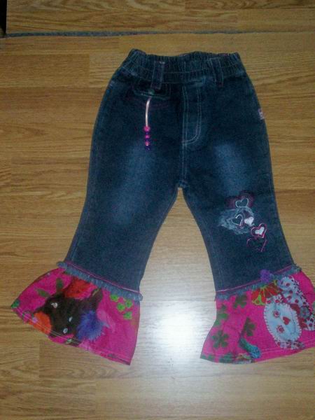 und noch eine zu kurze Jeans...