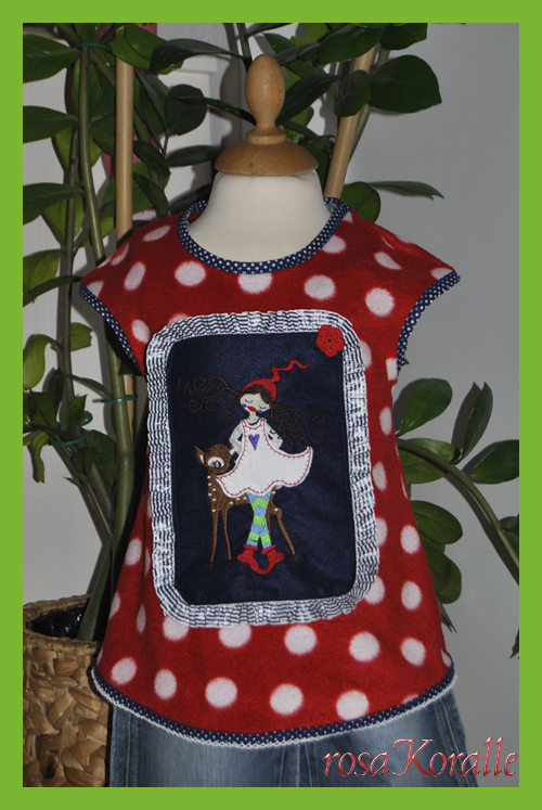 ♥eine Amelie bestickt mit Milli Zwergensch�n♥