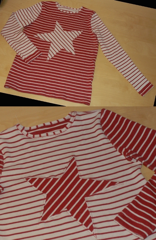 Reversible Antonia with star-appliquee