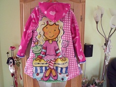 Fertig !! Polyjanna Wendemantel