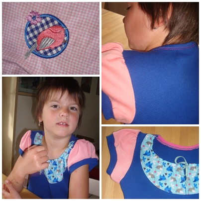 Lina mit Bluseneinsatz