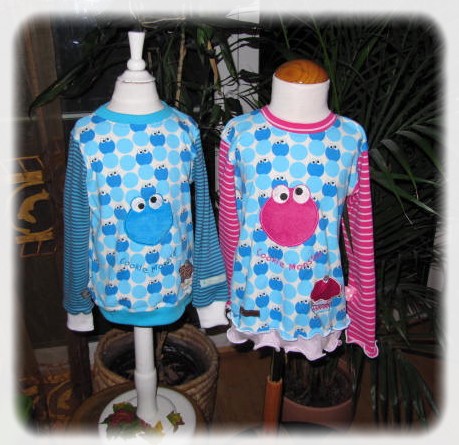 Krmelmonster Quiara und Xater