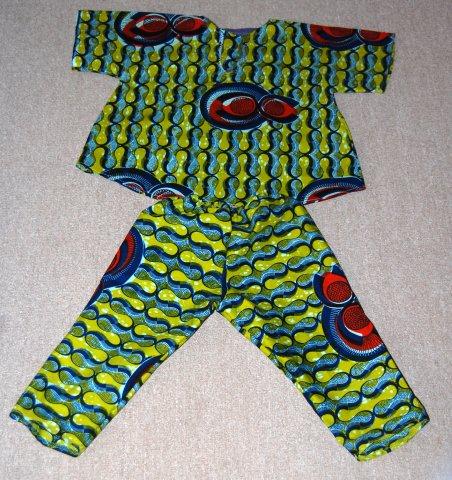 Afrikanischer Zweiteiler