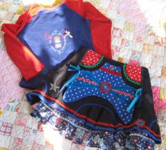 Rockige Parade Falda