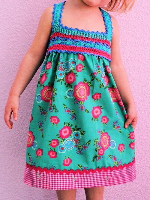 genhkeltes Kleid