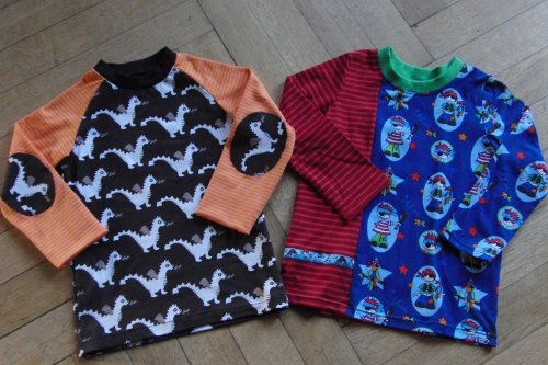 Raglan und Lngsgeteilt!