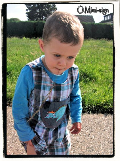 Overall fr einen kleinen Ritter