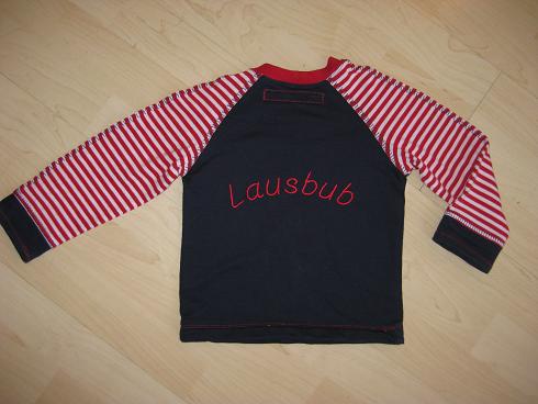 Lausbuben Shirt R�cken