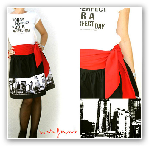 New York on my Skirt...