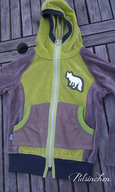 Bandito Jacke aus Nicki in grn braun