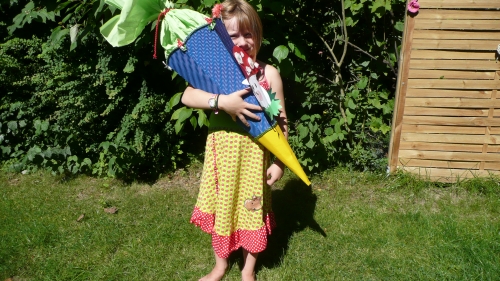 Einschulungs-Kleid