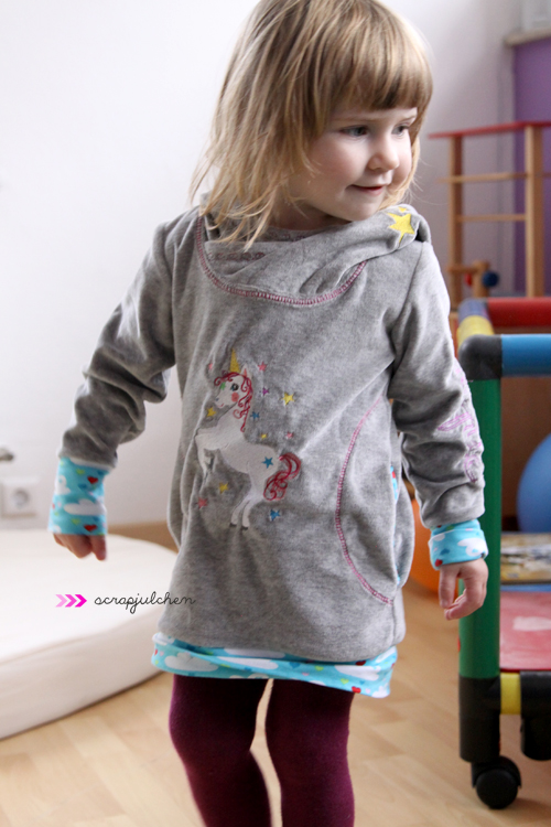 kuschelige Einhorn Lou