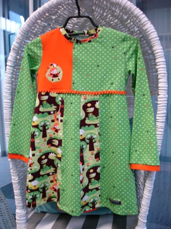 Patchworkkleid fr kleine Prinzessinnen