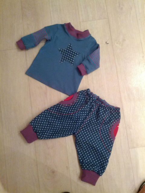 Ruberhose und Shirt