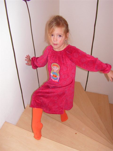 Hannah als Kleid