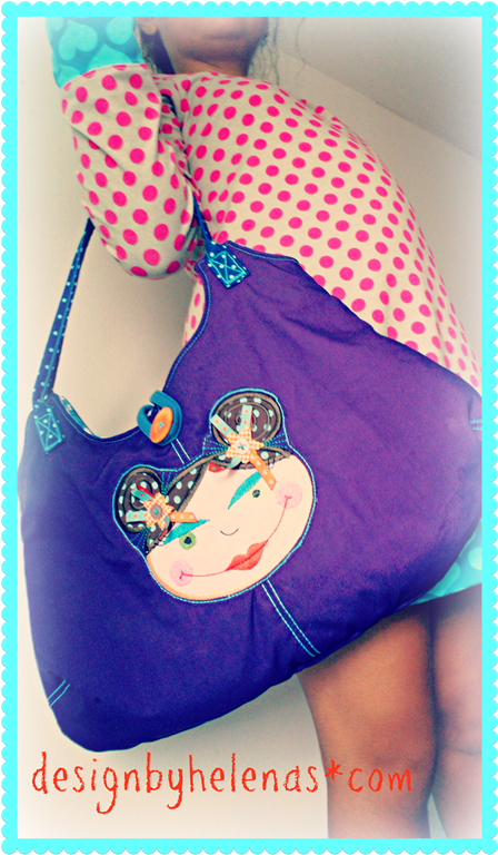 ..Gigi Tasche in lila..