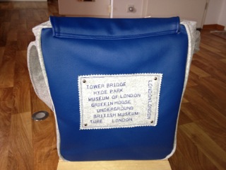 London Tasche, hinten