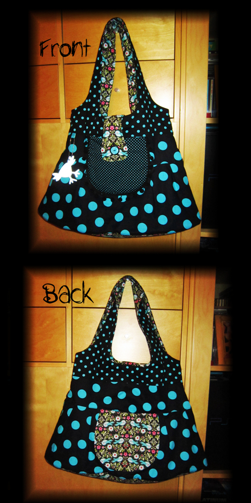 Isabella in schwarz / t�rkis