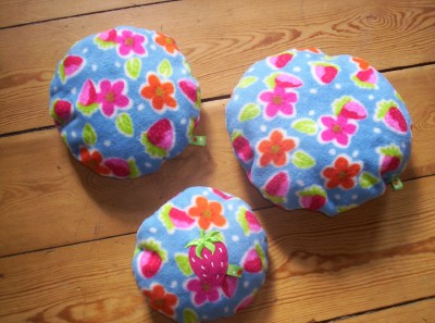 3er Kuschelkissen Set