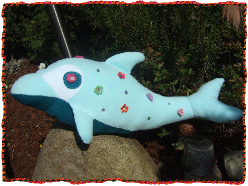 DeDe ,der Glitzer- Delphin