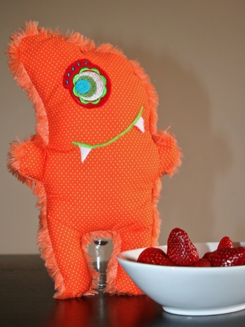 Moni, the Strawberry Monster