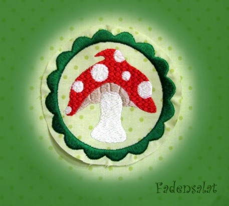und ein Pilzbutton
