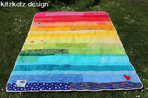 Regenbogendecke "Elfen helfen"