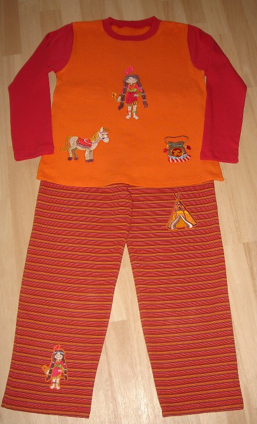 Indianer-Schlafanzug