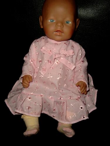 baby born kleid in rosa