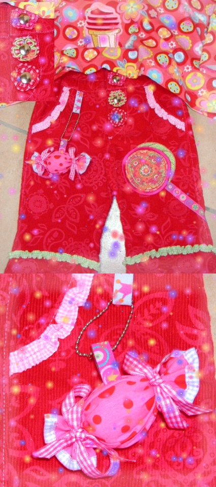 Yummie! - Details Hose Kim + Kurzpulli