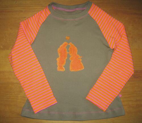 bemaltes Shirt 'Kissing Gnomes'