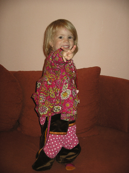Am Modell...