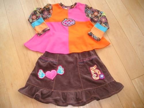 Bunter Engel..so habe ich diese Kombi mit den