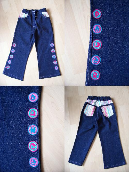 Jeans "power" + "dance"