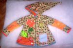 Blumige Herbstjacke