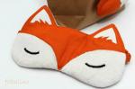 eine Fuchs-Schlafmaske