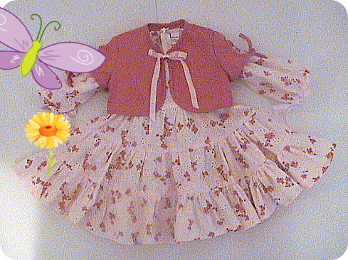 A dress and a bolero.