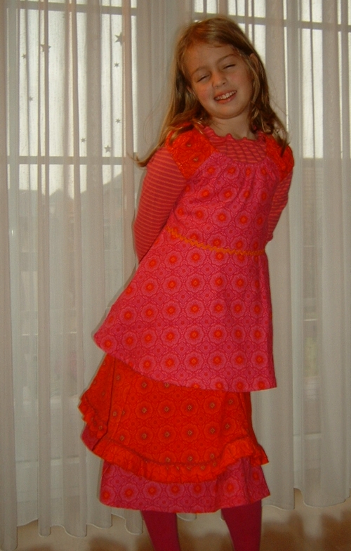 Kombi in pink/ orange