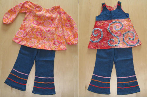 Kombi aus Oona Tunika, Hose und Hannah