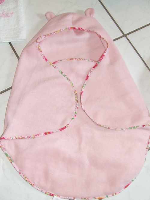 Einschlagdecke aus Fleece