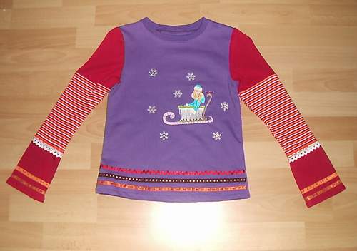 lilafarbenes Antonia Shirt