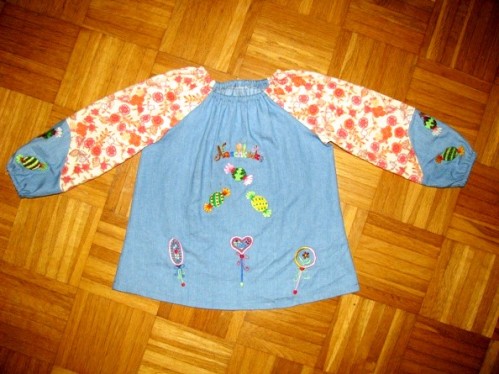 aus Mamas Jeanshemd wird Hannah