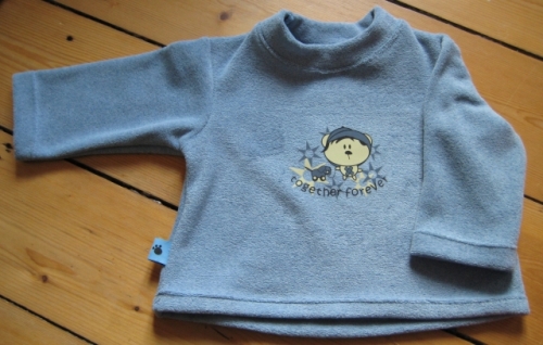 Pullover nach Zwergenverpackung