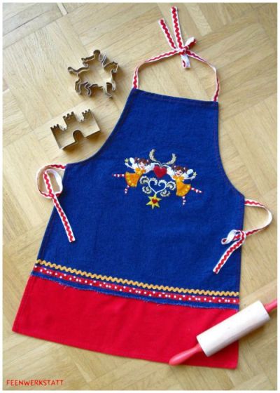 Schrze fr kleine Adventsbckerinnen