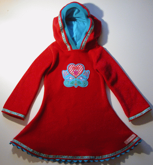 Olivia aus Kuschelfleece....