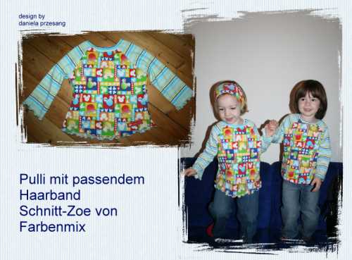 zoe pulli im geschwisterlook