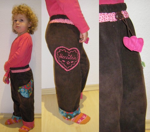 Hose Herzilein fr unsere Pippi Langstrumpf